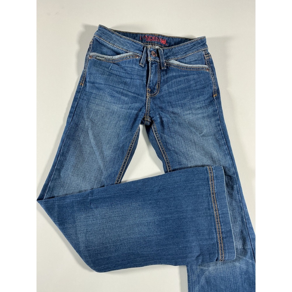 Cinch Lynden Slim Trouser Flare Jeans Medium Wash Women's Size 25/0 R